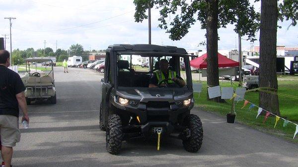 One of our demo 2017's being used at 2017 Cranberry Twp.Pa community days.