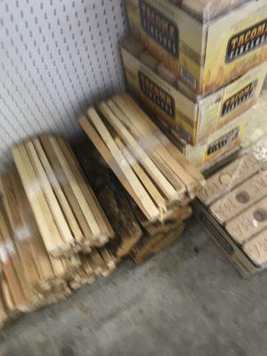 Wood and Duraflame logs sold here