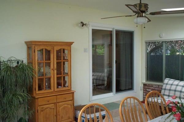 Addition of large dining room to existing house