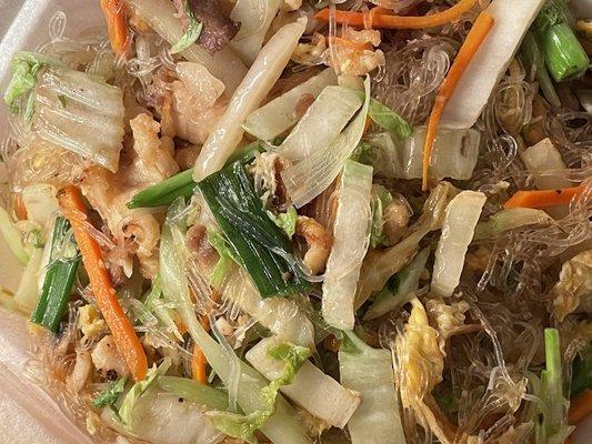 Singapore fried rice noodles