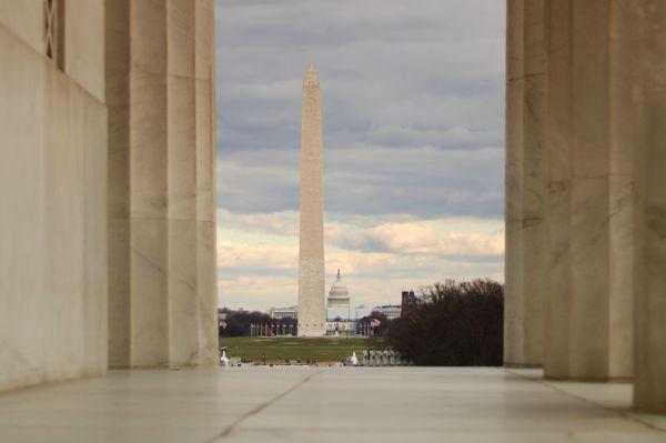 Lincoln Memorial looking East