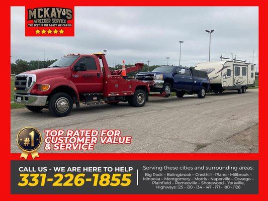 We provide services, as simple as a jump start, or tire changes, and if you're stuck in the snow or involved in an accident, ...