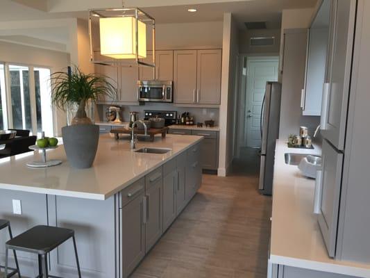 Absolute Light Grey countertop