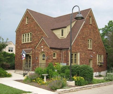 The Scratching Post Cat Hospital & Retreat is in a charming 1939 brick cottage in downtown historic Centerville.