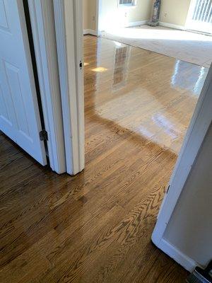 Hardwood flooring