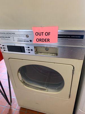 Out of order