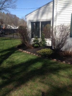 Mulch and Spring clean up