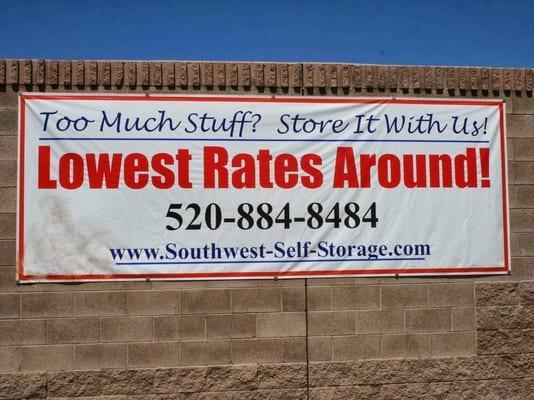 Tucson Storage Facility  1450 E Metric Place Tucson, AZ 85713