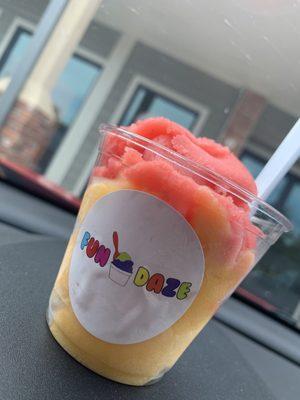 Strawberry & Mango Italian Ice