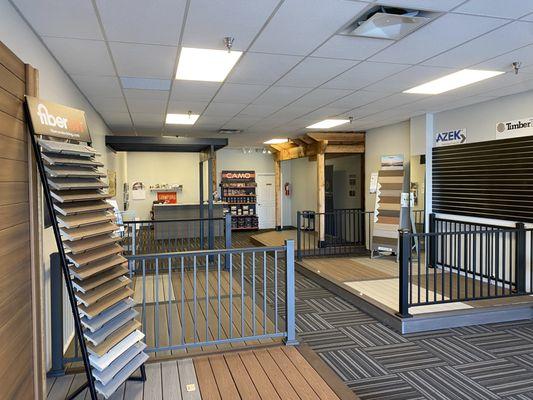 Visit The Deck Supply St Joseph Showroom and we can help you make your dream deck a reality!