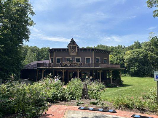 Butterfly house exterior