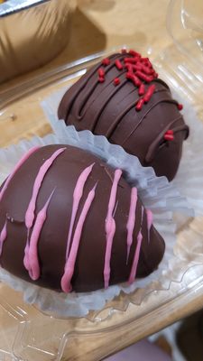 Chocolate-covered strawberries!