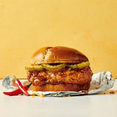 The honey stung chicken sandwich ( Chester's )