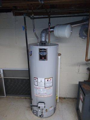 New Water Heater installed