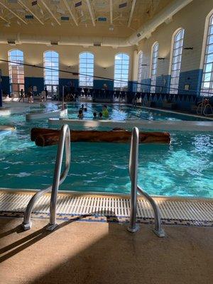 Here for a indoor pool Birthday Party! This is such an awesome facility!!