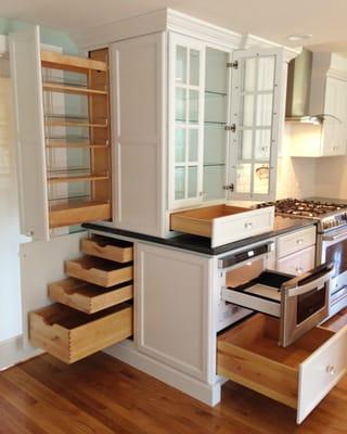 Need more storage?  White Wood Kitchens Sandwich MA