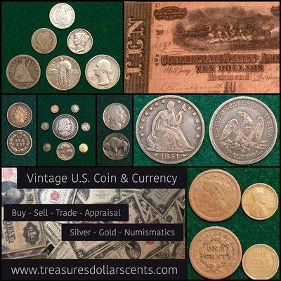 Treasures, Dollars & Cents