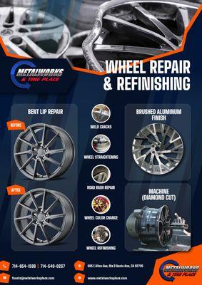 wheel repair-refinishing