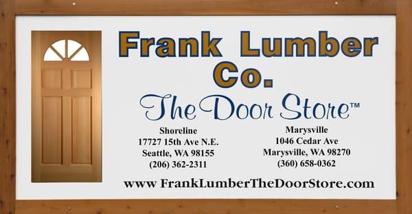 Frank Lumber "The Door Store"