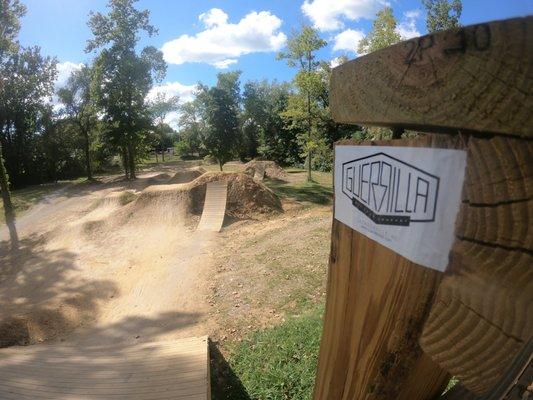 21st street dirt jumps in Newark Ohio.