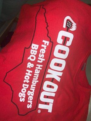 For a limited time score this cute cookout tee for $1.99 with a Tray purchase. Look like a staff member !