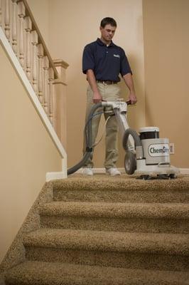 Our Ventura carpet cleaning technician at work!