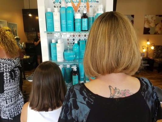 Mother Daughter cut by Sara Mock