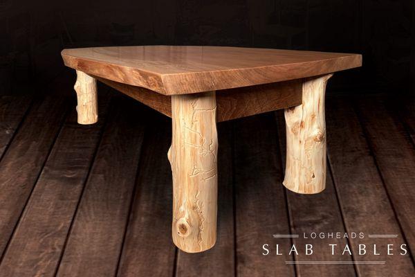 Slab Coffee and End tables available give us a call today