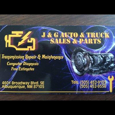 J & G Auto & Truck Transmission Repair