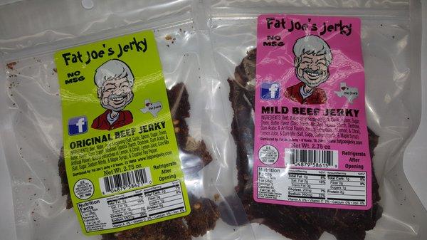 Our beef jerky!