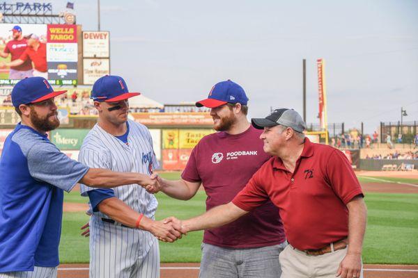 Strikeout Hunger w/ 72 Degrees, Iowa Cubs & Food Bank of Iowa