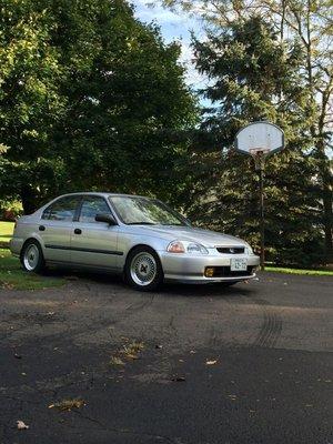 Clean swapped Honda Civic EK