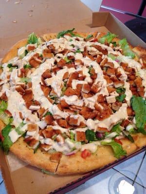 Salad pizza!