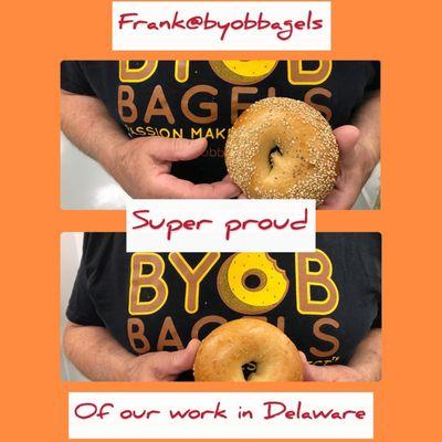 Frank@byobagels proud of clients in Delaware