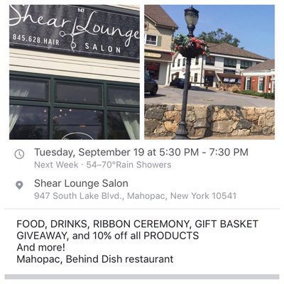 GRAND OPENING TUESDAY SEPTEMBER 19TH 5:30-7:30! (MUSIC,FOOD,GIFT BASKET GIVEAWAY & MORE)