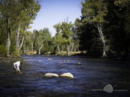 The blue ribbon fly fishing on Rock Creek is among the best in Montana and North America.  You can float and fish until July 1st