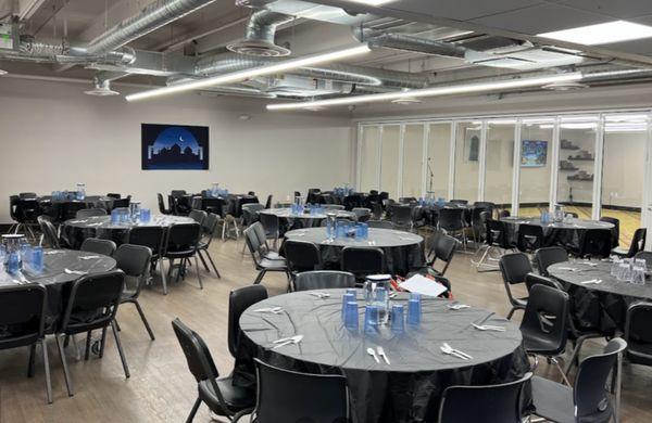 Cafeteria setup for your event!