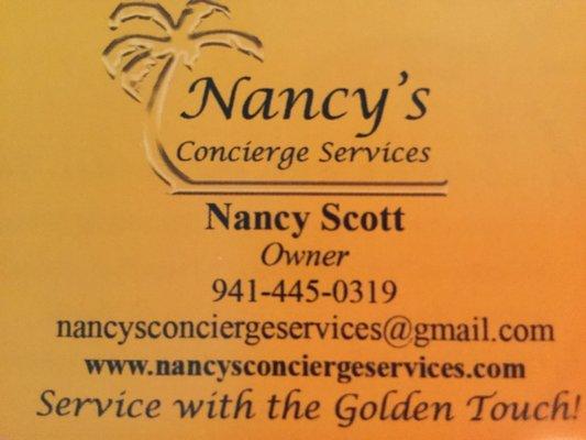 Nancy's contact information