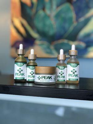 PEAK's CBD Products