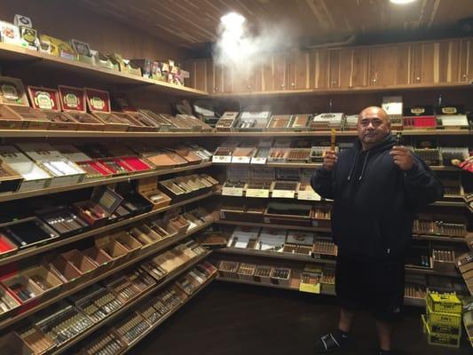 The biggest selection of cigars