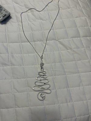 Subtle Christmas necklace by Renee