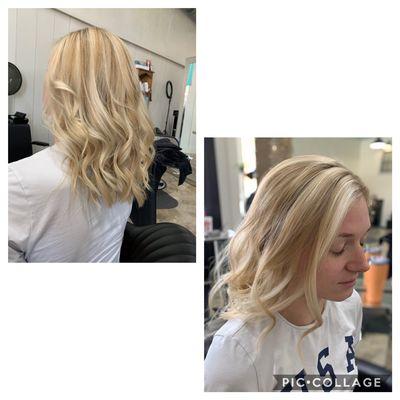 Highlight correction 2nd Session.  Sheer Pearl Blonde.