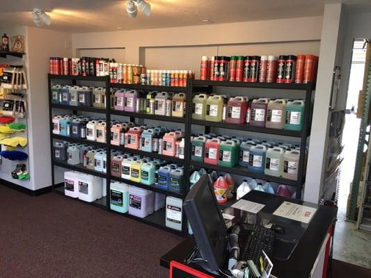 Auto detail supply store. The best in Sonoma County.