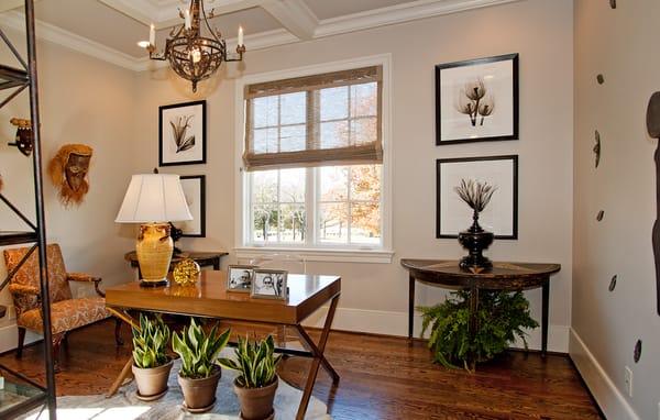 Man's Study in the Southern Living Showhouse