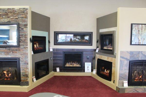 Fireplaces - Gas, Wood, and Electrical.