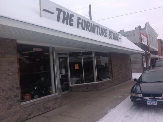 Exterior of The Furniture Store, Appleton, MN