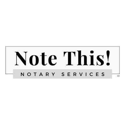 Note This Notary Services