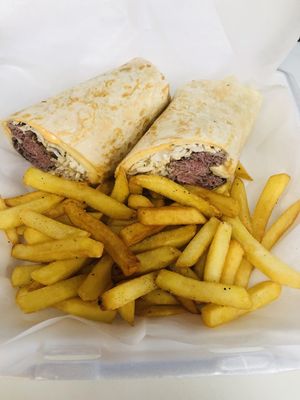 Built your own Lunch Cold cut wrap W/Fries