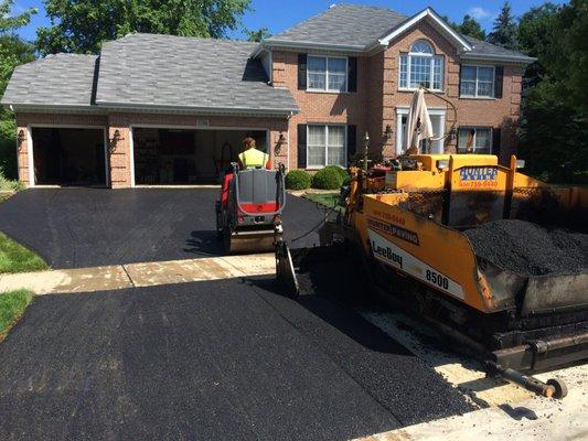 Driveway replacement in Naperville