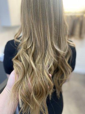 Melty color blended hair extensions just in time for fall!